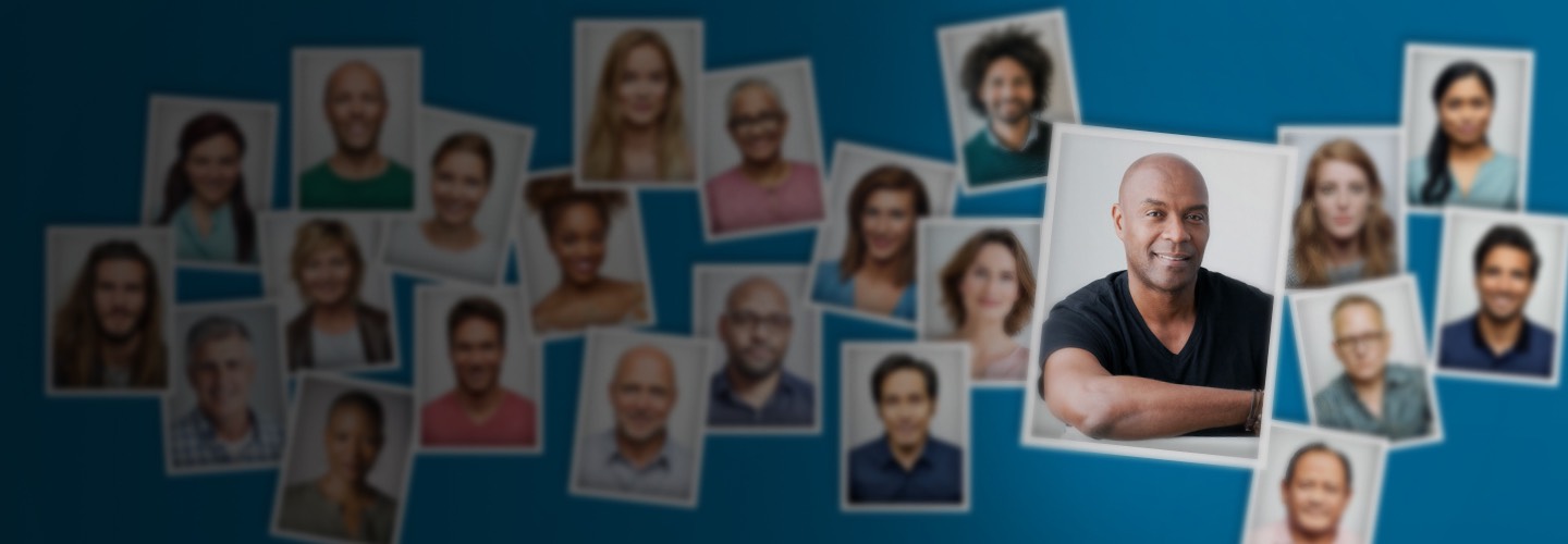 group of individual patient pictures