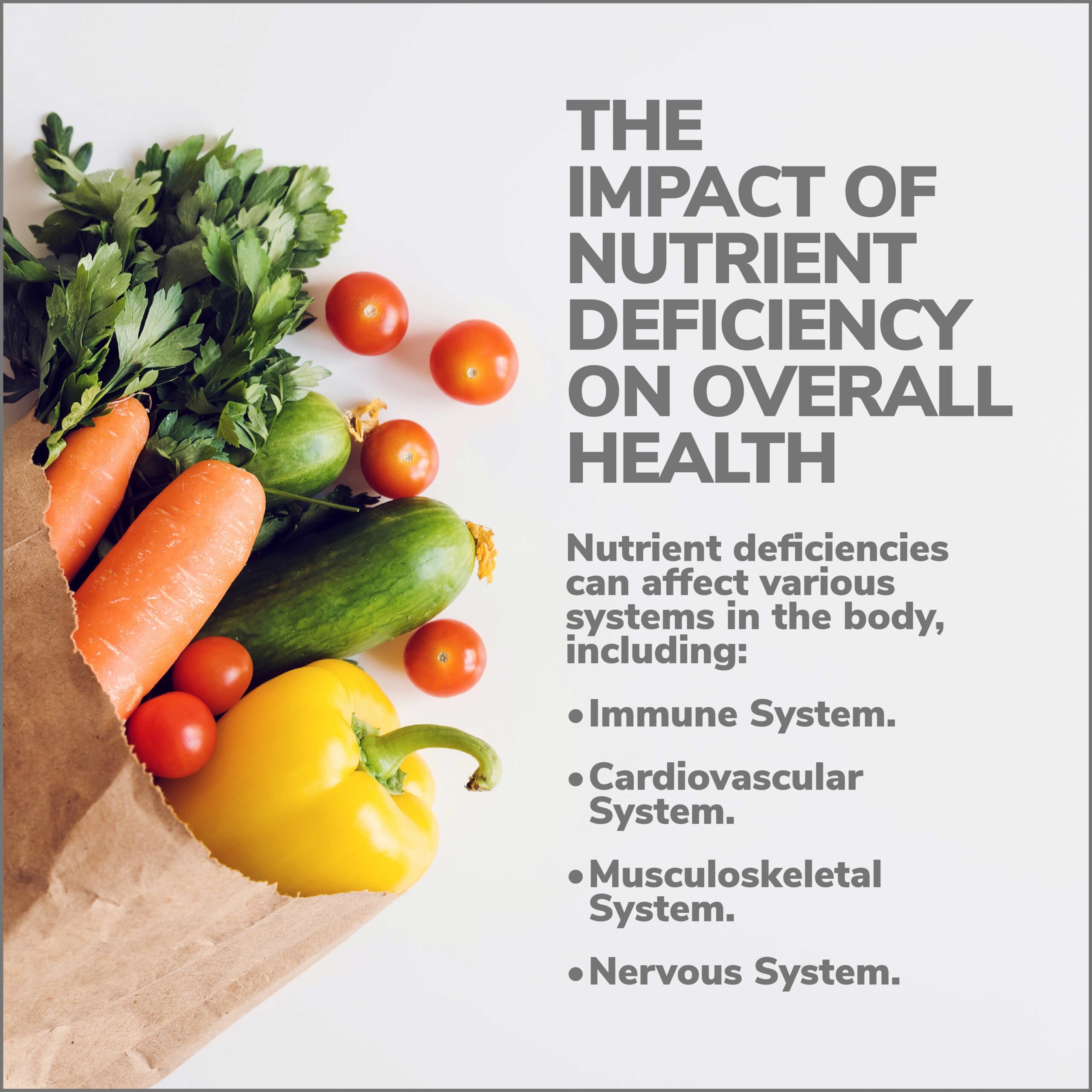 How to Manage Systemic Nutrient Depletion