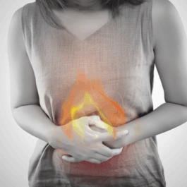 alcohol in stomach